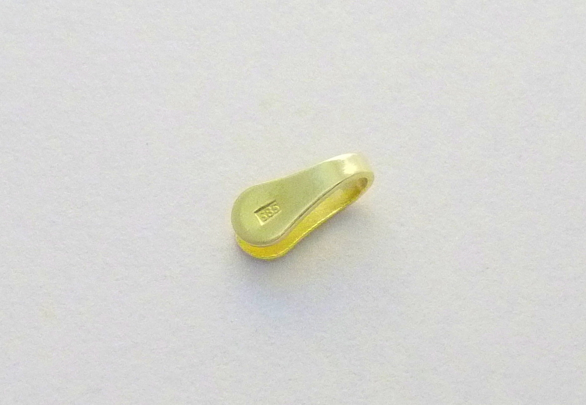 Řetízková koncovka rovná malá (6x2,5mm) 0,12g/ks 120-01-02