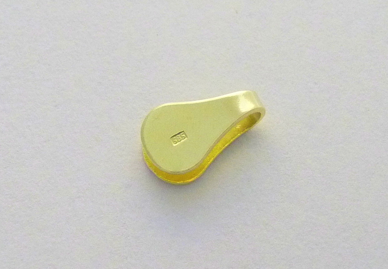 Řetízková koncovka rovná velká (8x4,7mm) 0,31g/ks 120-01-004