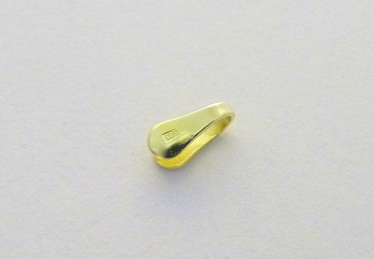 Řetízková koncovka půlkulatá malá (6x2,5mm) 0,12g/ks 120-01-005