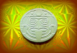 Čokoládová mince indiánský symbol 999-007-003
