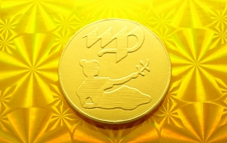 Čokoládová mince narozeniny měsíční znak PANNA 999-002-108