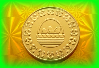 Čokoládová mince sváteční- Velikonoce 999-005-015